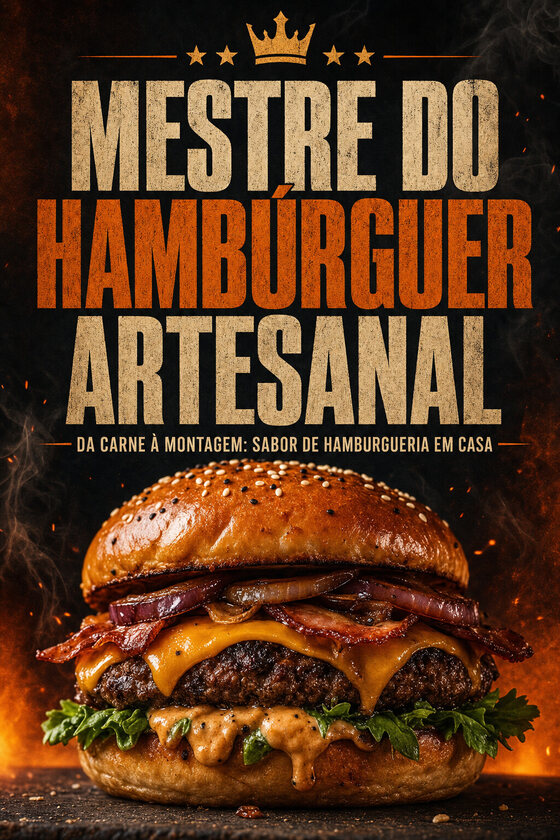 Mestre do Hambúrguer Artesanal — capa
